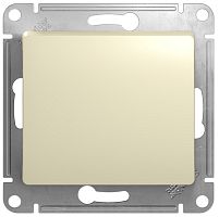 Выключатель без рамки Systeme Electric Glossa 1-кл. бежевый картинка
